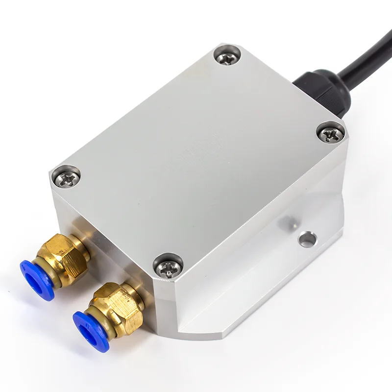 Imagem -02 - Sensor de Pressão Diferencial do Vento do ar Transmissor de Pressão Acoplamento Rápido 420ma Saída 5kpa 10kpa