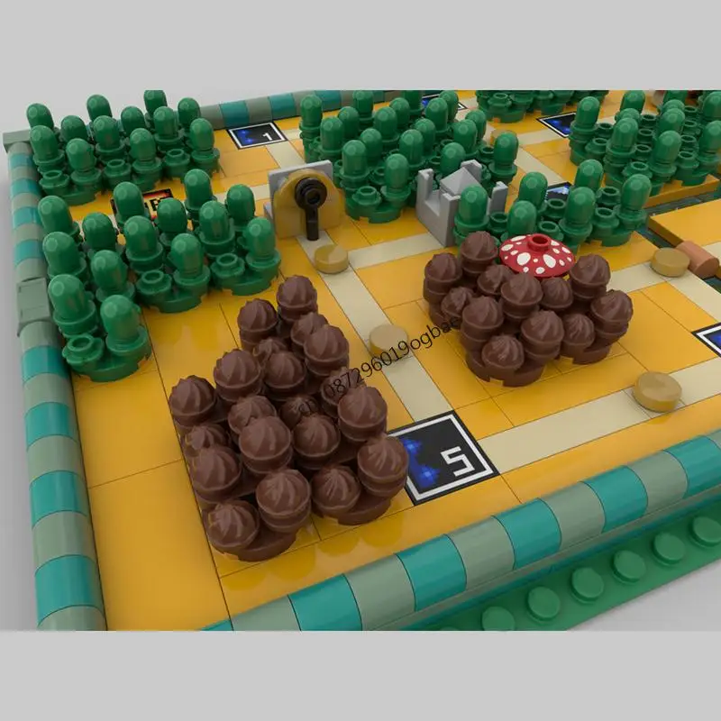 Nouveau 773 pièces jeu film Super Maring série mondiale prairies carte modèle bricolage idées créatives enfant jouet assemblage Puzzle cadeau d'anniversaire