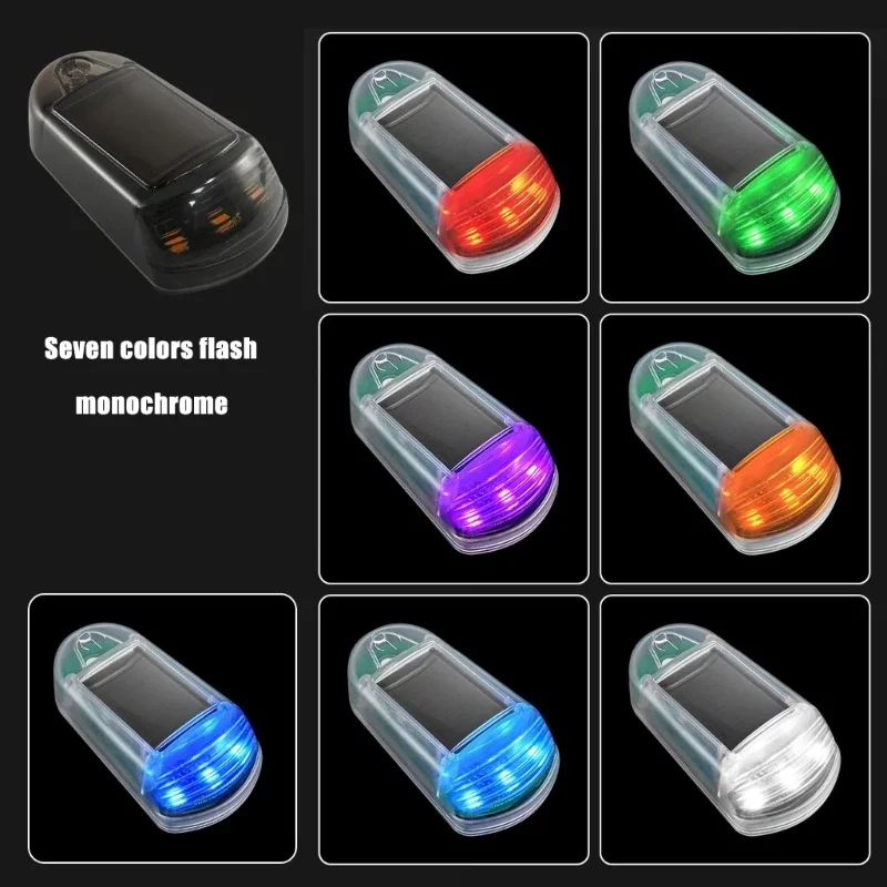 

Экологичное освещение кабины грузовика с солнечной зарядкой, комплект из 5 предметов, многоцветные автомобильные фонари на крыше