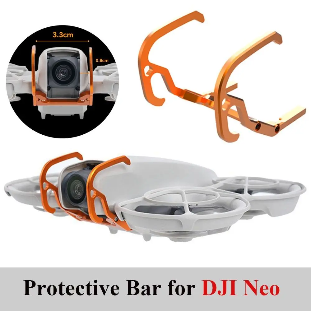 مصد من سبائك الألومنيوم خفيف الوزن وقضيب حماية صلب مضاد للتصادم لملحقات الطائرة بدون طيار DJI Neo #2