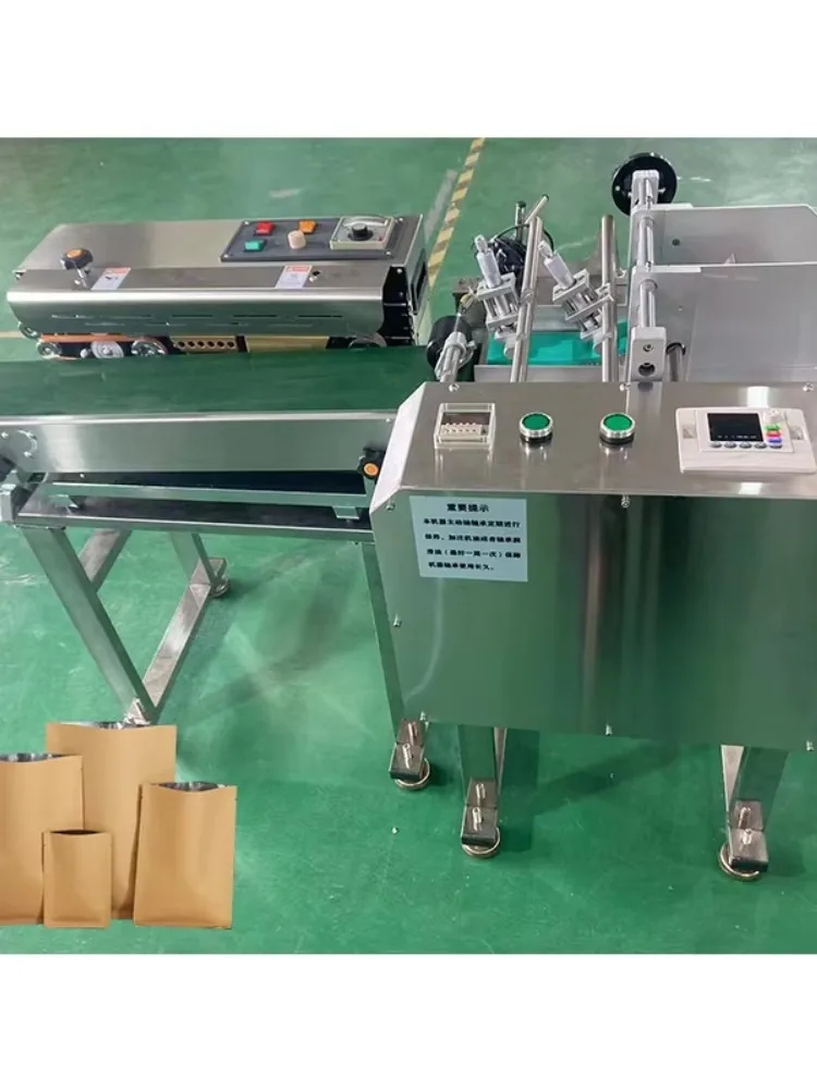 High Speed Automatic Continuous Mini Bag Sealer Machine Packaging Paging and Sealing Machine