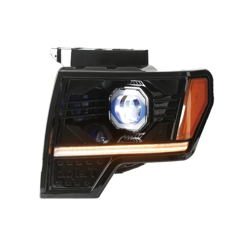 

STLF For Raptor F150 70W DRL Headlights 2008-2014 Assembly Plug Play Front Car Lamps Replacement New 12V for F-150 Car