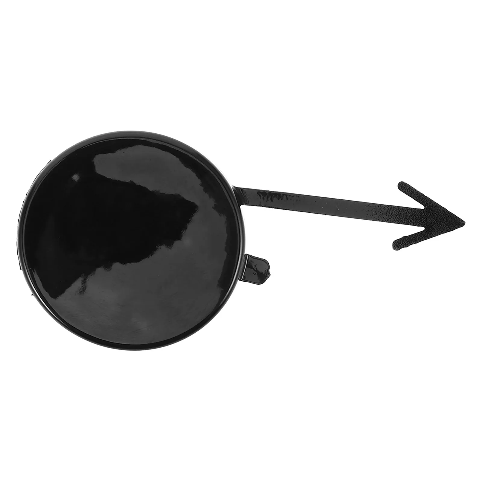 

Car Rear Bumper Tow Hook Cover ABS Dust Rain Protection Elegant Stylish Fit for Volkswagen 2013-2018 Black Tow Eye Hook Cap