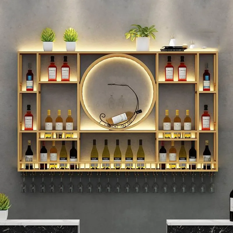 

Vertical Display Bar Liquor Bottle Wall Black Commercial Liquor Bar Shelves Home Vino Drink Porta Bottiglie House Furniture