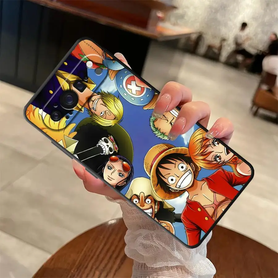 حافظة هاتف لهاتف جوجل بيكسل 7 برو 9a 7a 6 Pro 8 Pro 6a 9 Pro XL 8a غطاء ناعم قطعة واحدة كابتن لوفي