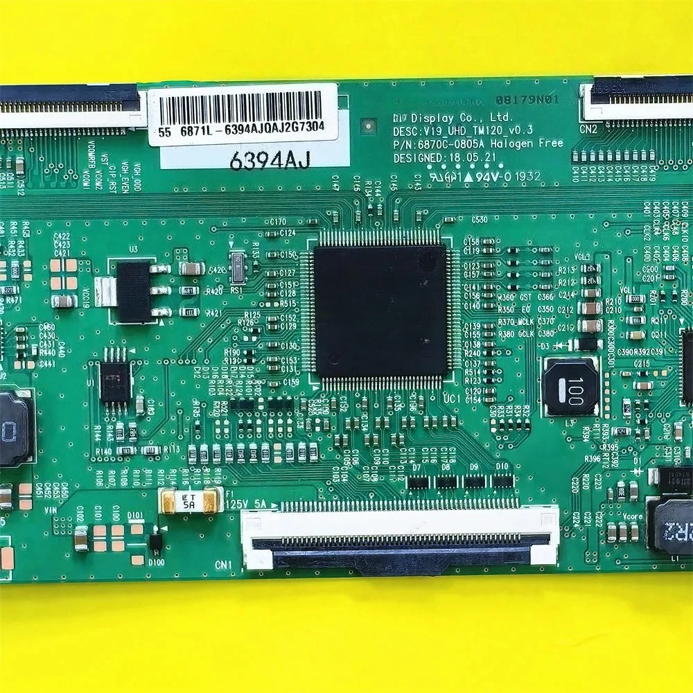6870C-0805A T-CON Logic Board 6871L-6394B 6394A Suitable For ONN 100012586 PHILIPS 55PUS7956/12 55GDU7500B TX-55HXW584 55HX585B