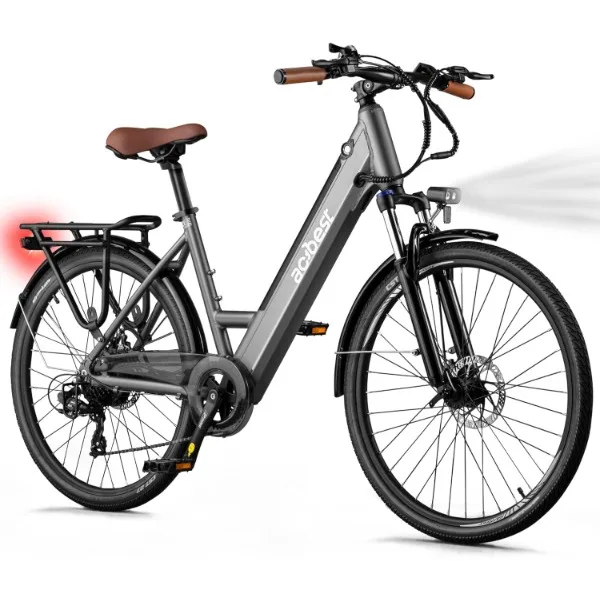 

Core Electric Bike for Adults - 468Wh Removable Battery, 26 inch Step Thru Electric Bicycle, 350W(Peak 500W)