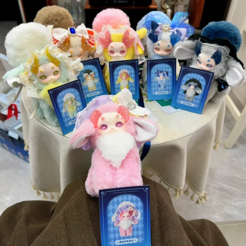 

Оригинальная подлинная Tutulong V3 Cat Dragon Fantasy, красочная хрустальная серия, слепая коробка, кролик, дракон, куклы, модные игрушки, милый орнамент