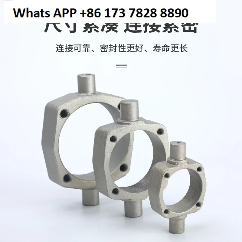 2PCS SMC type cylinder TC middle trunnion MBB standard cylinder accessories series 32/40/50/60/80/100 -TC