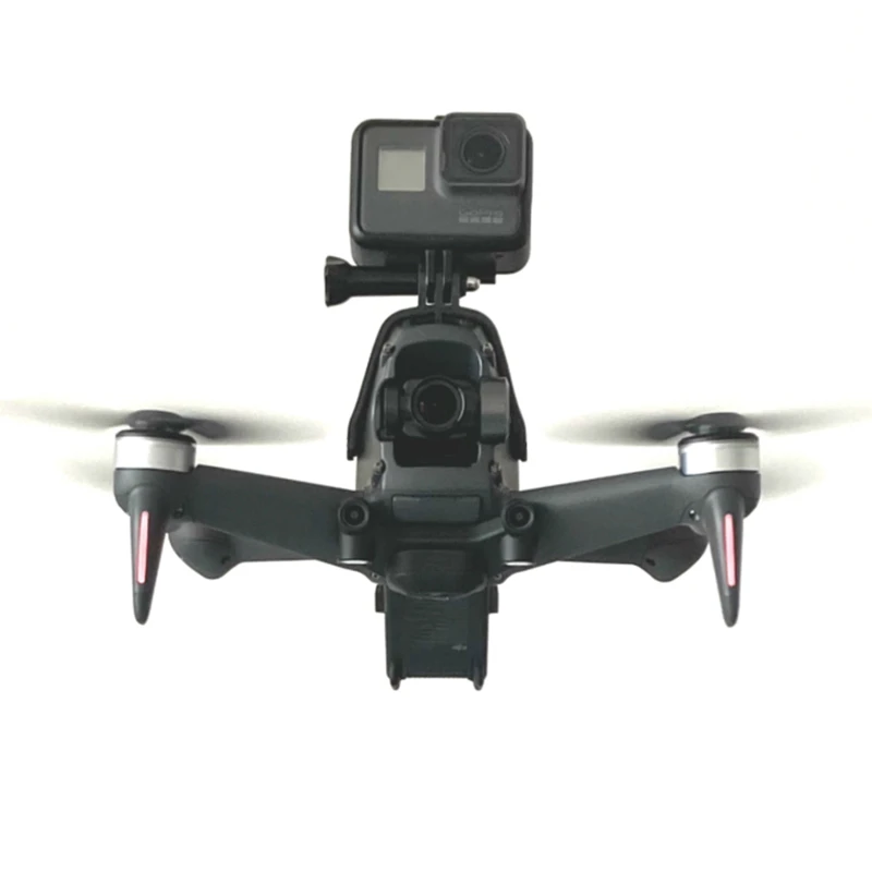 Uchwyt górny kamery N82R do kamery sportowej GoPro Hero Uchwyt zaciskowy Zestaw rozszerzający do drona DJI FPV