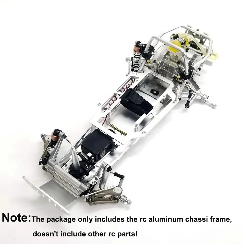 

1set Aluminum Chassis Kit Fit for Tamiya 1/10 Sand Scorcher Fighting Buggy Champ Upgrades Parts