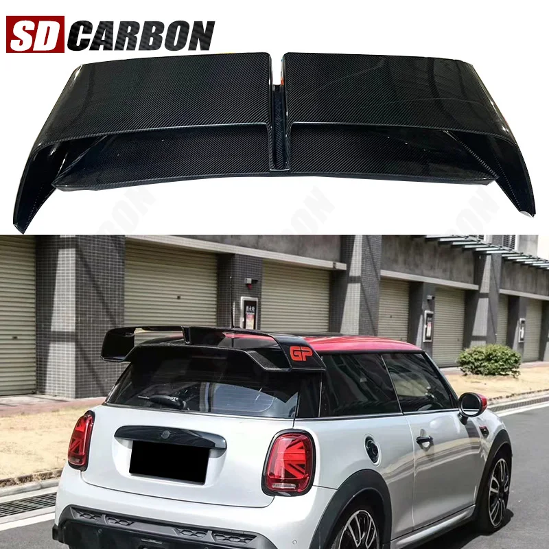 

Для 2014-2023 MINI F56 JCW GP3 стиль спойлер из настоящего углеродного волокна COOPER F56 крышка хвостового ящика крыло тюнинг автомобиля автомобильные аксессуары