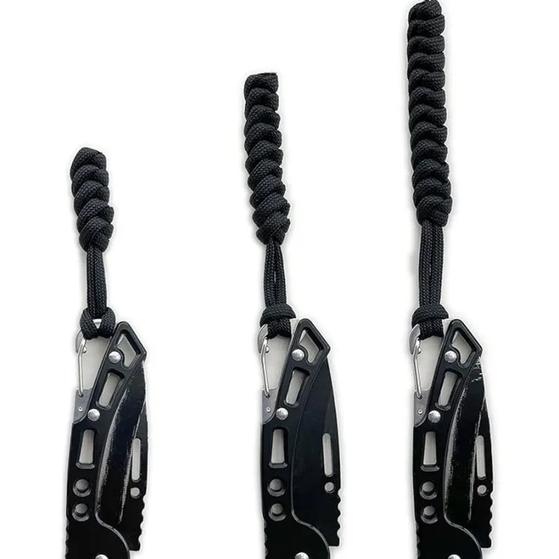 Cross-border Hot-selling Backpack Paracord Zipper Pull for Outdoor Bags, Wallets, Clothing, and Bags Accessories