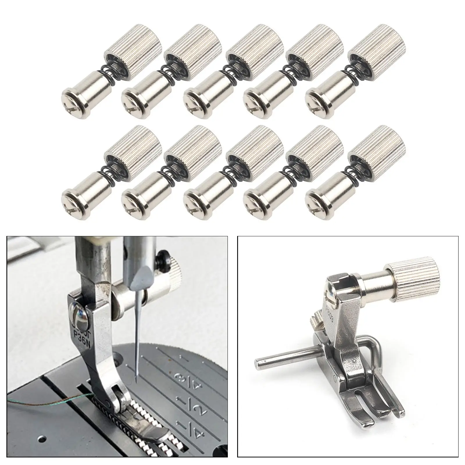 

Зажим для швейной машины, игольчатая лапка, сменные винты, зажимы