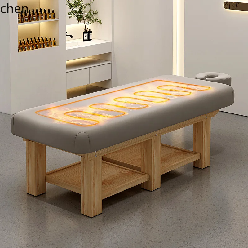 HSN solid wood multi-function bed spa club special beauty bed physiotherapy bed massage body