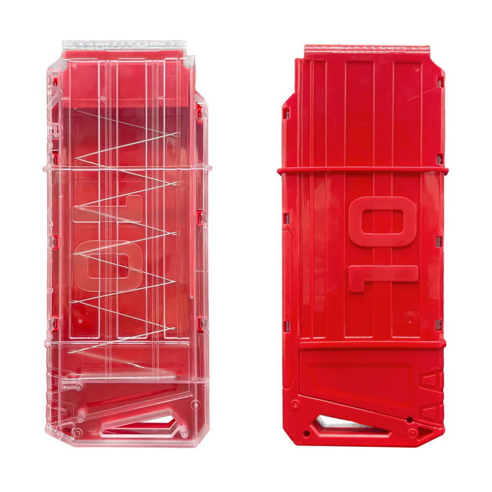 10-Round Magazine Clip for Nerf MEGA Series Blasters - Official Compatible Dart Ammo Cartridge for MEGA Toys - QJ124