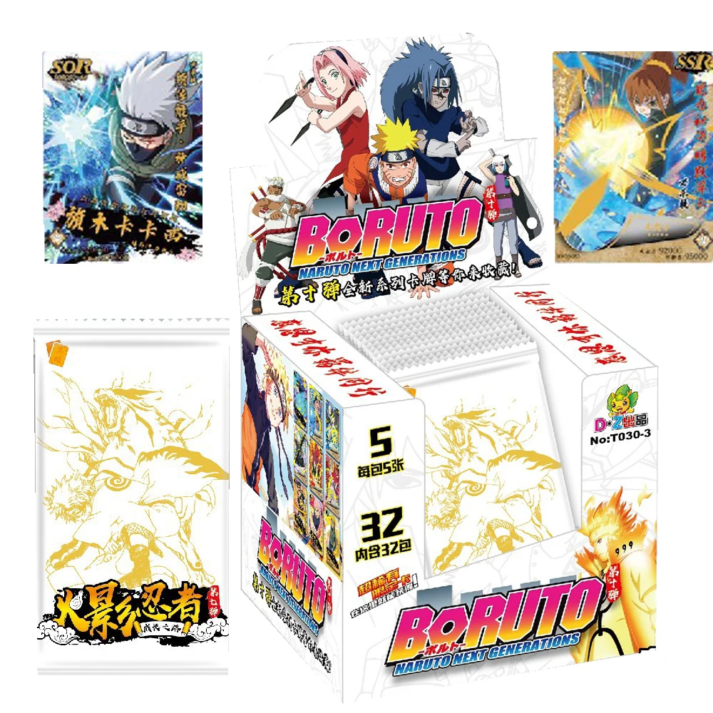 

Genuine NARUTO Collection Cards for Children Entertainment New Series Multiple Types Rare Limited Exquisite Cards Toys Boy Gifts