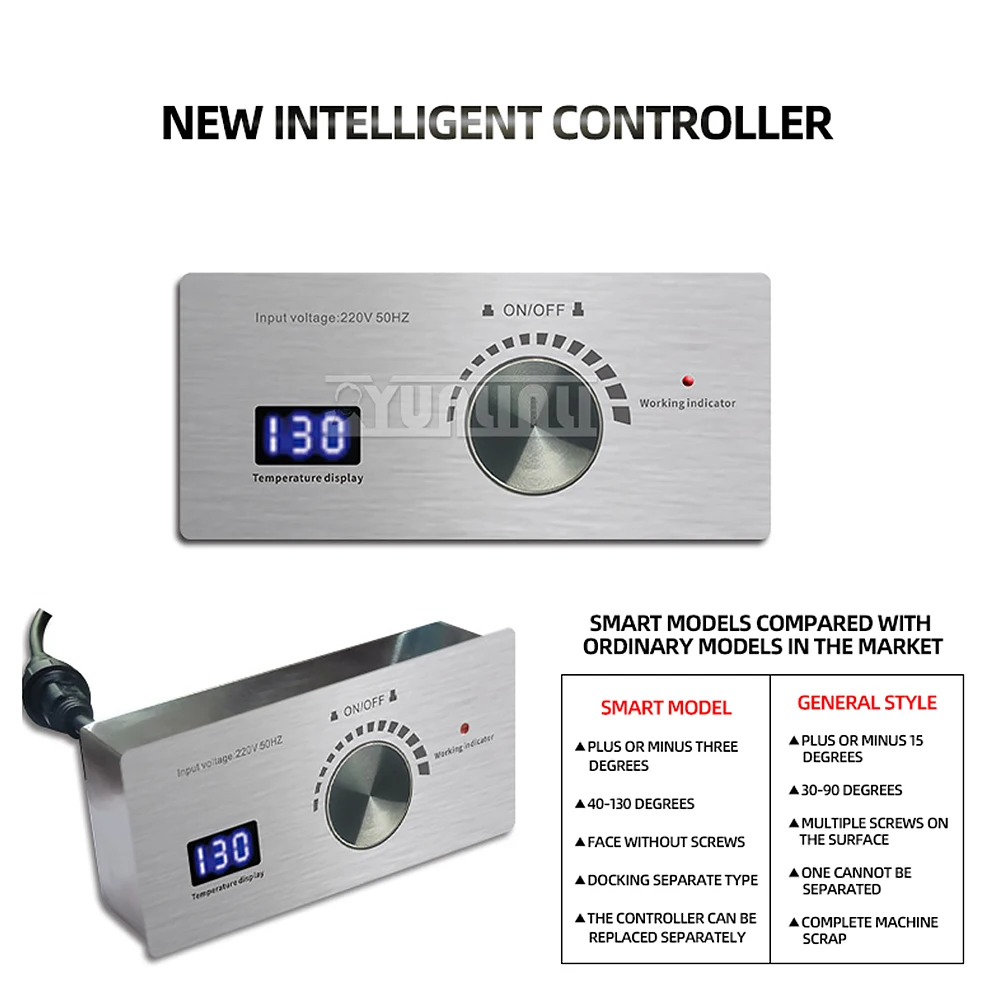 Circular Embedded Insulation Stove 36cm Commercial Food Insulation Board Intelligent Insulation Furnace