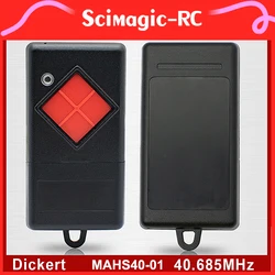 DICKERT MAHS40-01 차고 리모컨, 레드 버튼, 휴대용 송신기, 40.685 mhz, 40mhz