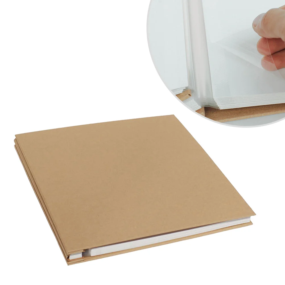 Autograph Album Display Photo Simple DIY Gift Large Self Adhesive Scrapbook Picture