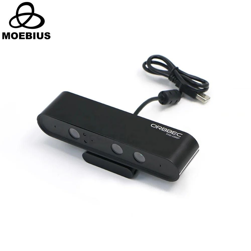 ORBBEC Astra Pro Plus caméra de profondeur caméra de développement de Vision 3D Compatible avec les pièces de voiture Robot du système ROS1/ROS2