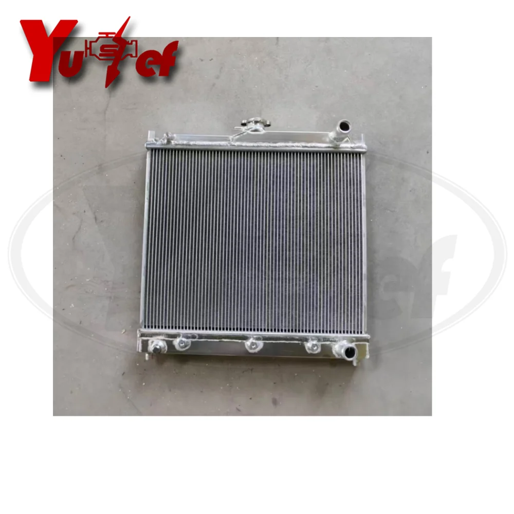 All Aluminum Radiator for SUZUKI JIMNY 1.3 1995-2018/JB23W JB33W JB43W G13B, G13BB, K6A, M13A MT 40mm # 1770078E20 1770082A00 view 3