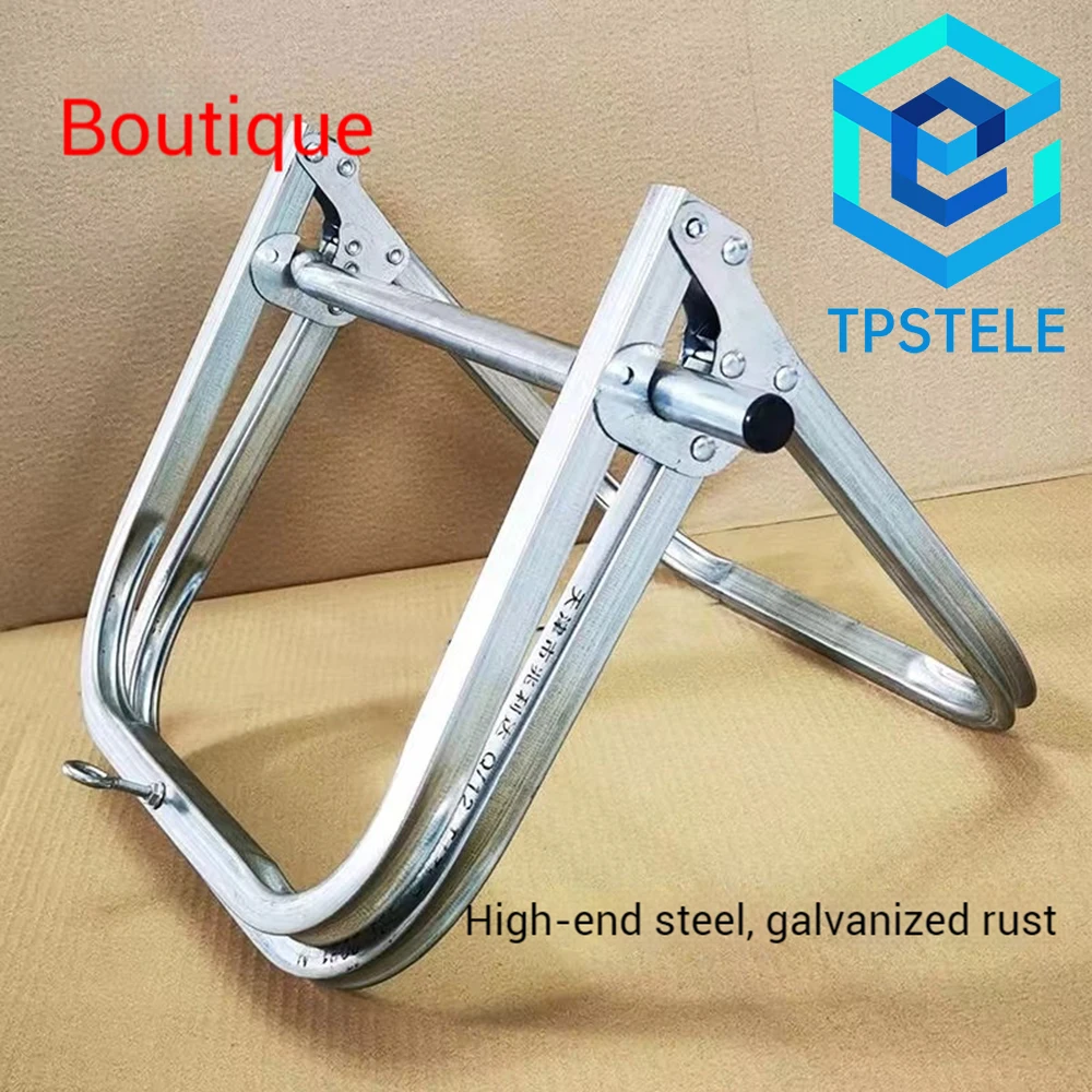 ديفت ديزاين قابلة للطي المحمولة المجلفن الصلب الألياف كابل إسقاط الرف ، أداة زيادة كفاءة لأسلاك شخص واحد