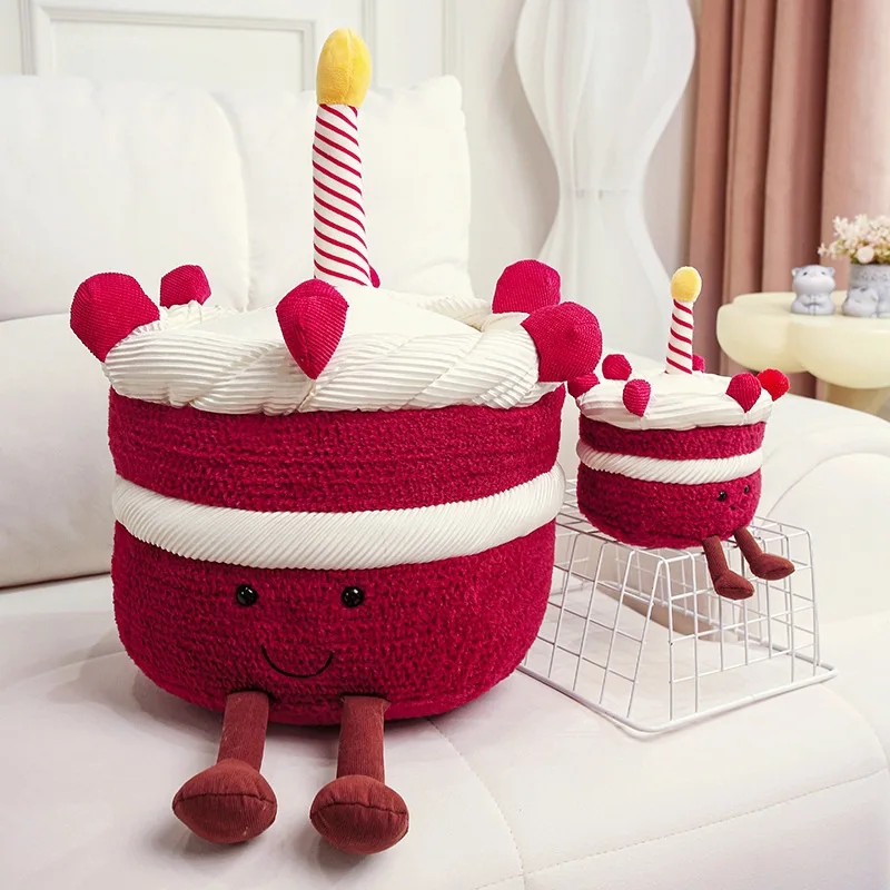 

Cake-Lover Plush Toy Cute Soft Stuffed Animal Gift for Valentine's Day Birthday Toys and Hobbies Stuffed and Plush Animals