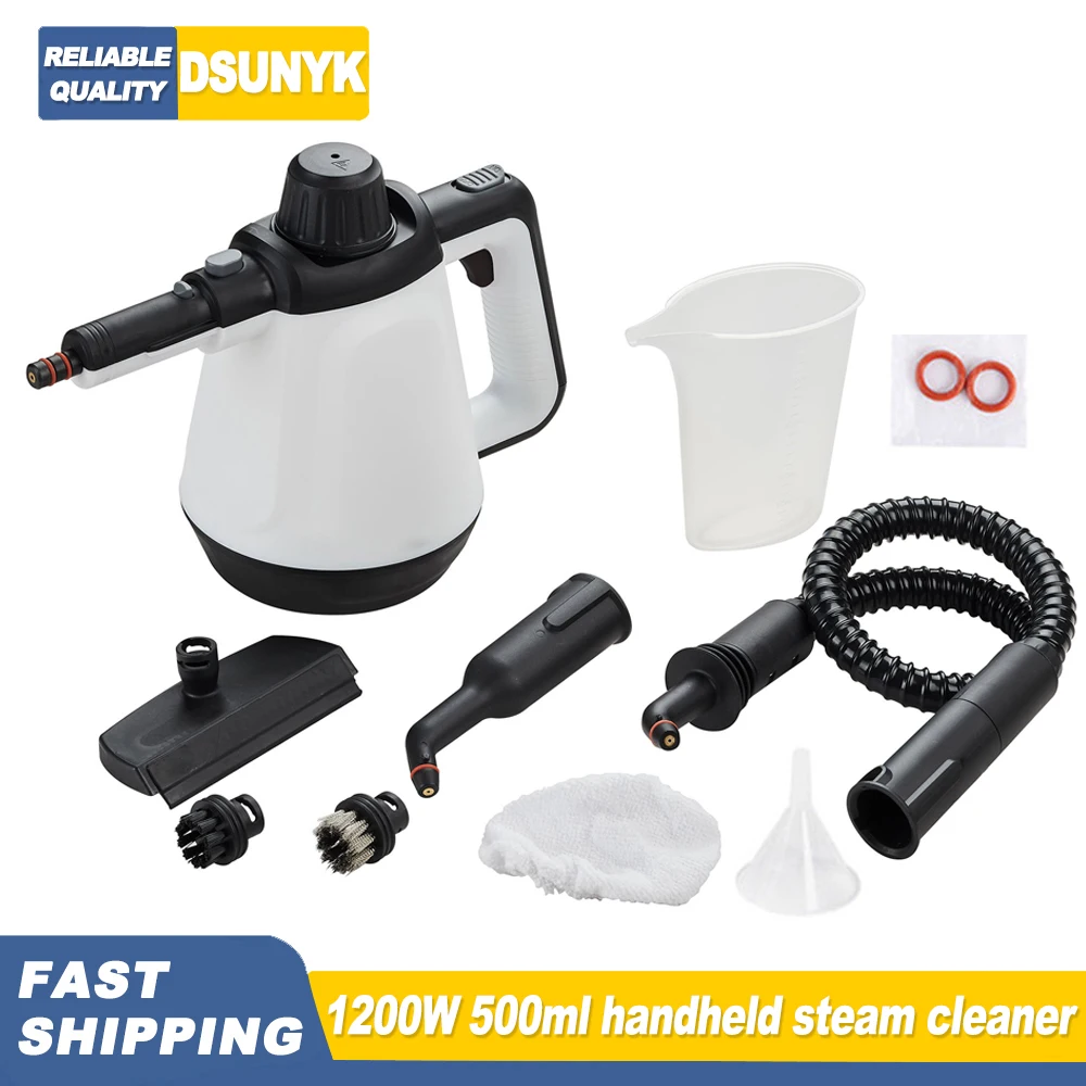 Steam Cleaner for Home High Pressure Cleaner 1200W High Temperature Steamer Suitable for Window Cleaning Domestic Cleaning Tools