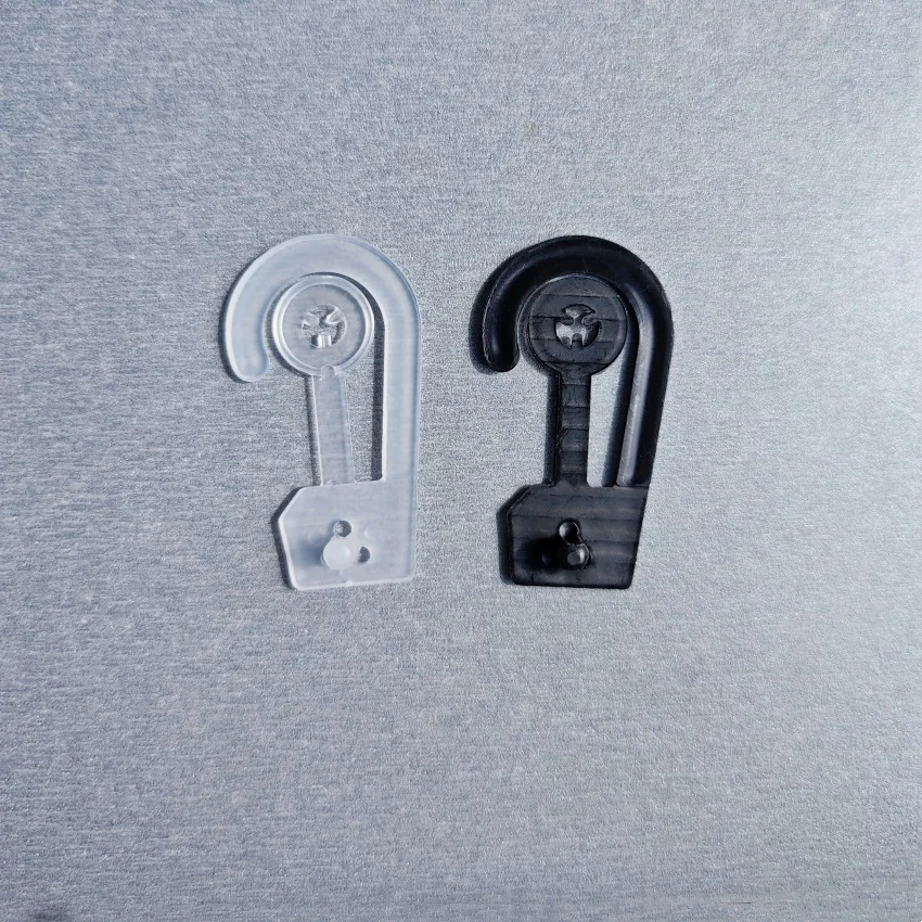 400pcs Plastic Packaging Display Hanging Snap Button Hooks Snap Button Garments Package Accessories