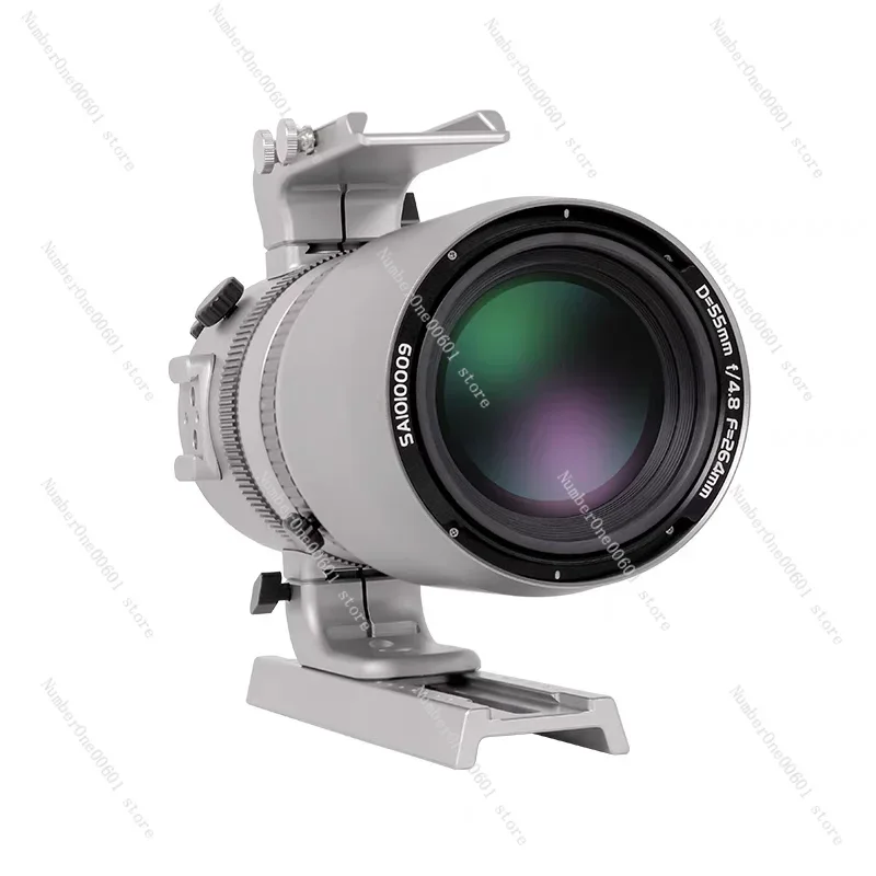 A Deep Space Photography Lens with A Focal Length of 264mm F4.8 and Variable Zoom Capability for Astronomical Telescopes