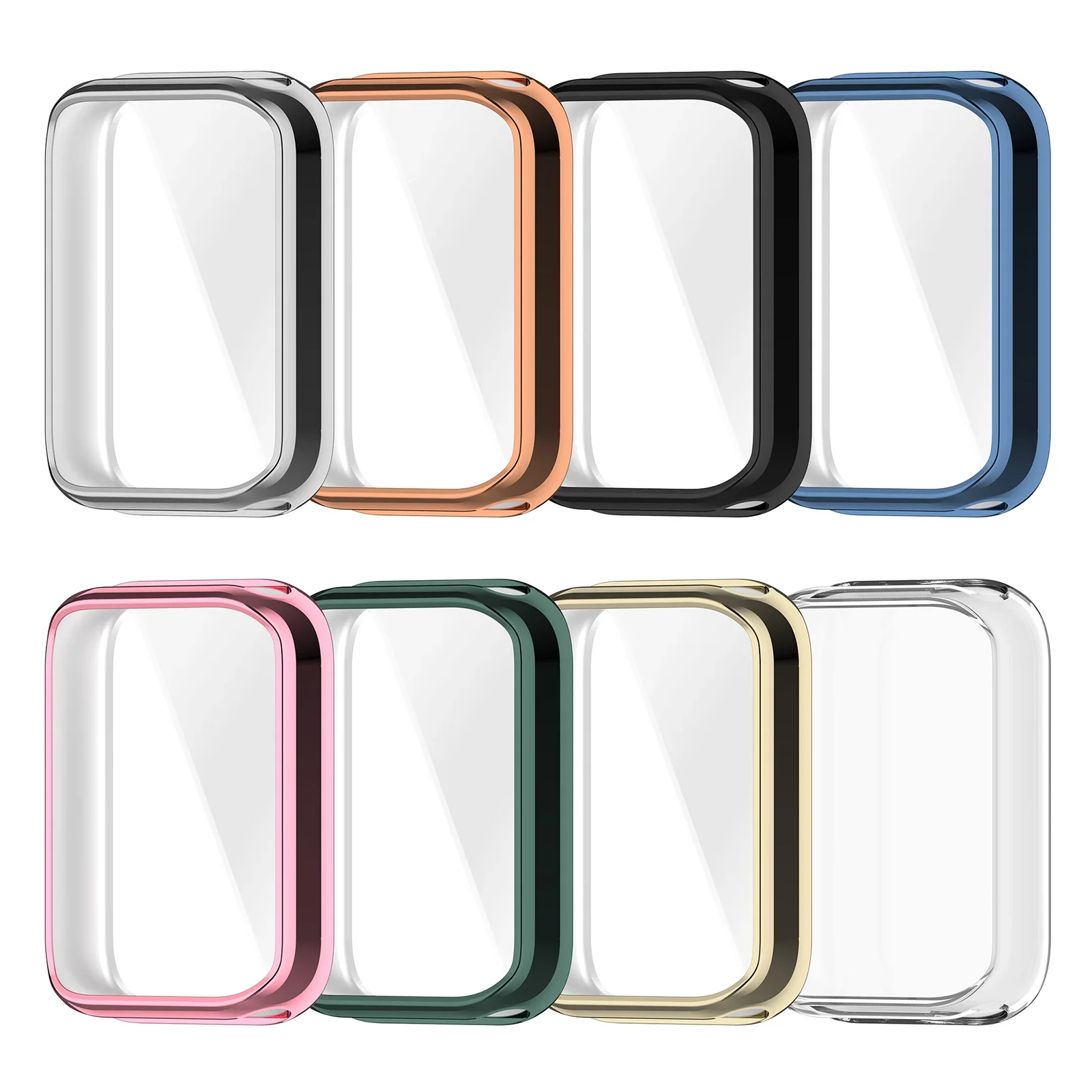 Xiaomi Mi Band 9 Pro 용 실리콘 스트랩 및 케이스 Mi Band 8 Pro/9 Pro 교체 용 시계 밴드 용 스마트 시계 통기성 팔찌