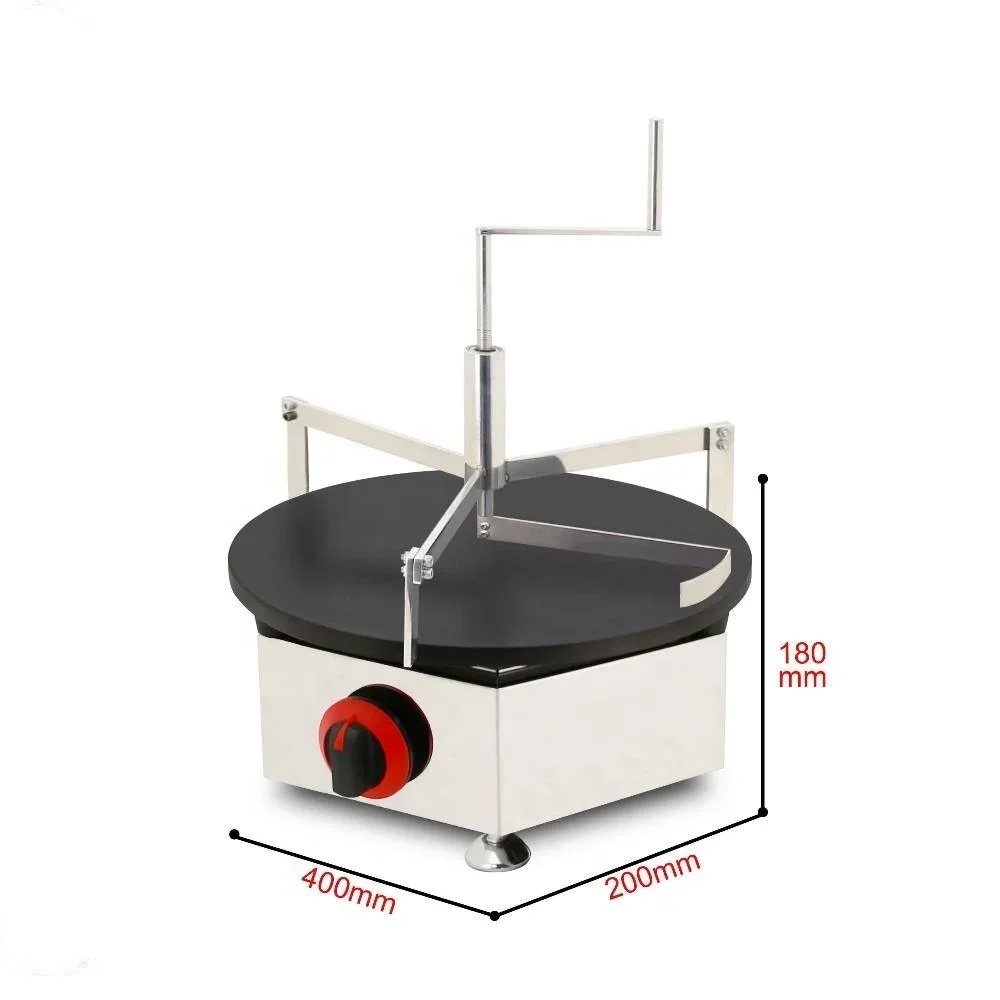 Stainless Steel Electric Oven Crepe Turner Machine with Pancake Handle Rotary Crepe Handle Core Engine Component Baking Tool