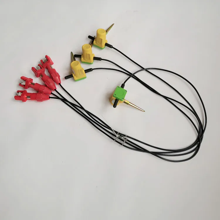 Single SM4 Geophone 10Hz Horizontal with Split Spring Clips Connector , Seismic Geophone String 10 Hz