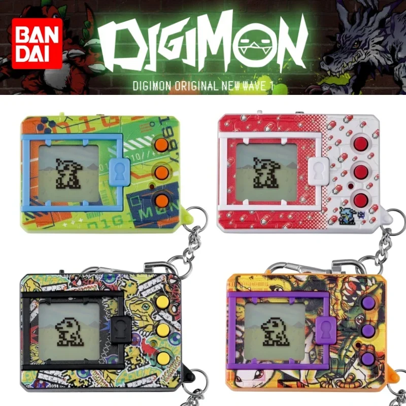 

Original Bandai New Presall Digimon Digivice Agumon Digital Monster Raising Device Virtual Pet Portable Toy Boy Birhday Gift