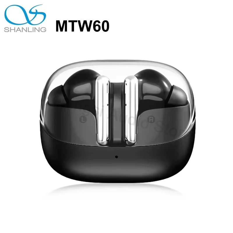 

SHANLING MTW60 True Wireless Bluetooth 5.3 In-Ear Headphones In-Ear Earphone Active Noise Cancellation HiFi Hi-Res Audio Headset
