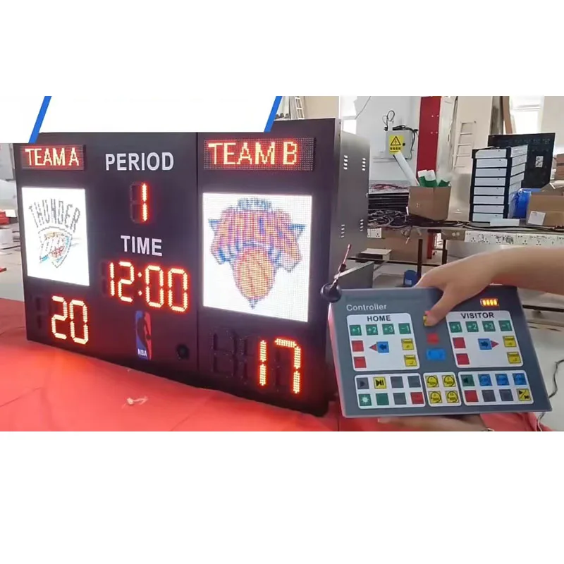 IP53 Waterproof Outdoor LED Scoreboard LED Football Scoreboard Soccer Scoreboard For Sports Games