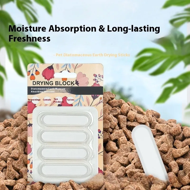 

‌Pet Food Storage Container Silica Gel Dehumidifier Dogs Cats Large Breeds Moisture Absorber Mould Proof Food Grade Safe