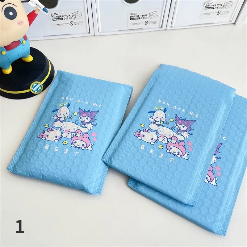 Sanrio Hello Kitty Bubble Bags Cinnamoroll Waterproof Shipping Bags Cartoon Packages Mailing Bag Shockproof Thickening Envelopes