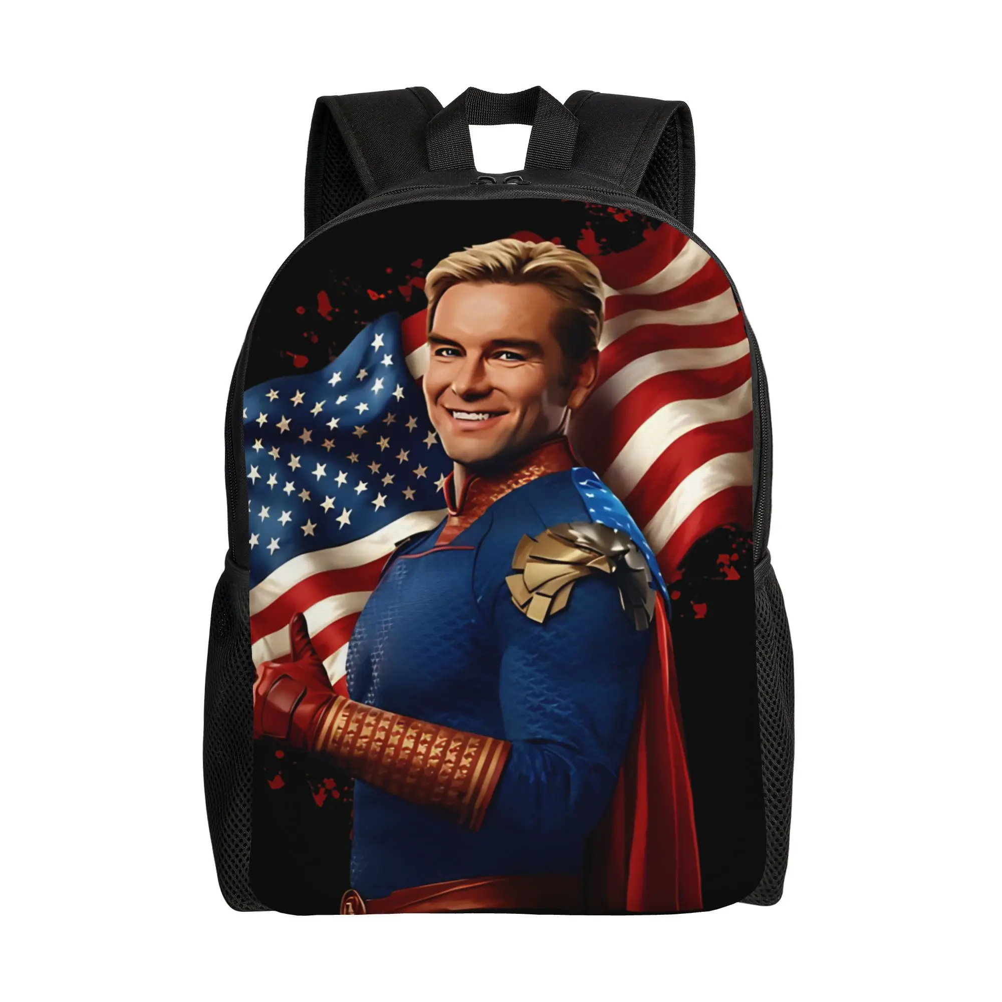Back to school season Funny Homelander Prisoner Rucksack The Boys Men Women Adult Harajuku Design Backpack