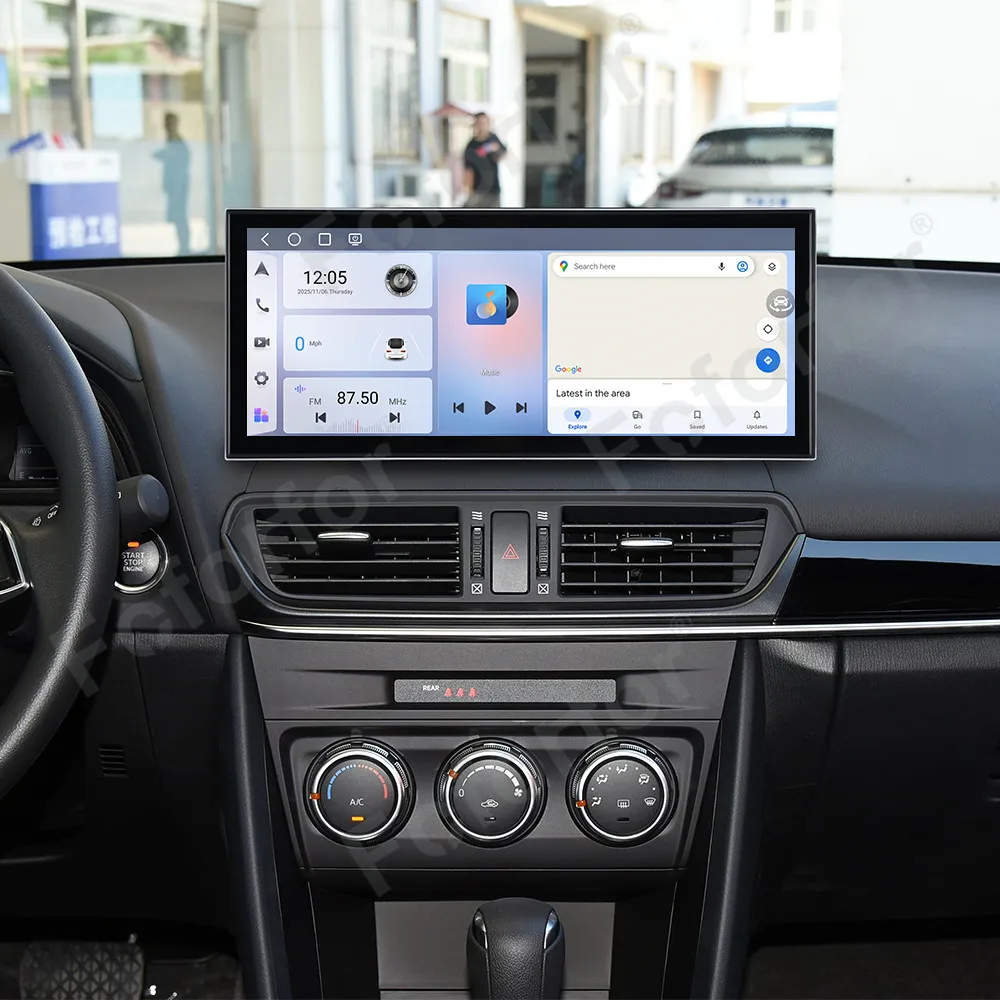 Vertical Screen 15.8 ” For Mazda CX-4 2016–2021 Car Multimedia Stereo GPS Navi Wireless Carplay Android Auto 4G LTE Head Unit