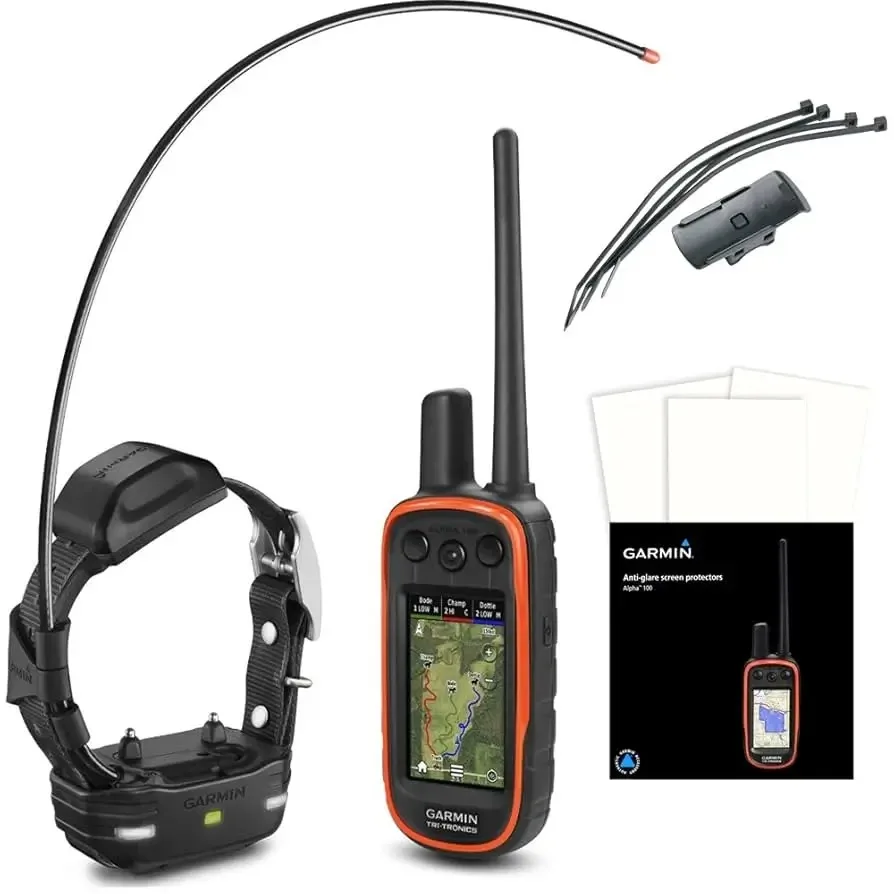 

Бесплатная доставка, комплект Garmin Alpha 100, в себя портативное устройство для собак и TT 15, GPS-устройство для отслеживания нескольких собак и удаленное тренировочное устройство