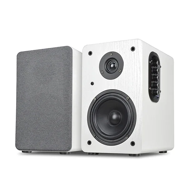 wooden USB SD MMC card wireless studio monitor 100W Hi-Fi music blue tooth Regallautsprecher bookshelf speaker