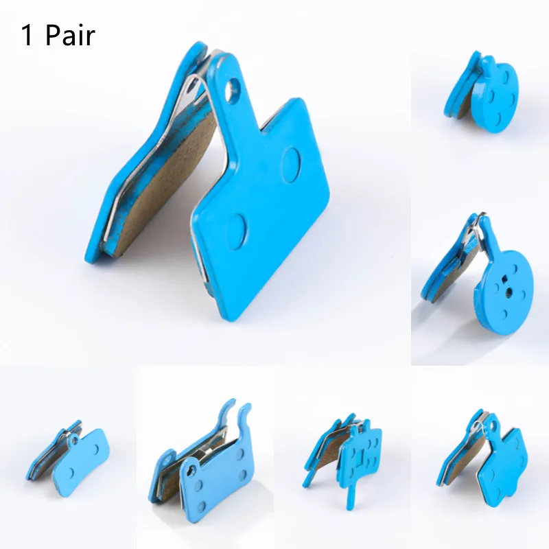 

1 пара синих медных тормозных колодок для велосипеда Shimano SRAM avi Hayes Magura parts