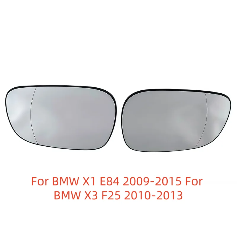 

For BMW X1 E84 2009-2015 For BMW X3 F25 2010-2013 Car Left or Right Side Heated Wing Mirror Glass nwe