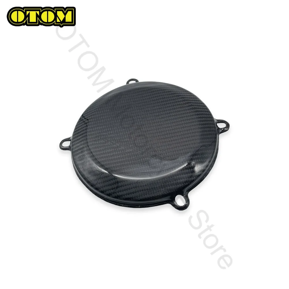 For SHERCO SE 125 2018-2024 SEF 250 300 2012-2023 Motorcycle Clutch Cover Guard Carbon Fiber Protector Engine Parts Motocross