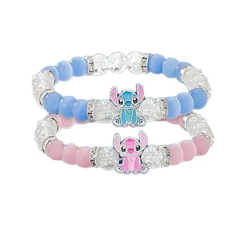 Disney New 1pc Disney Stitch Key Ring, Key Chain, Valentine's Day Gift, All-Season Daily Wear Accessory, Key Ring, Key Chain