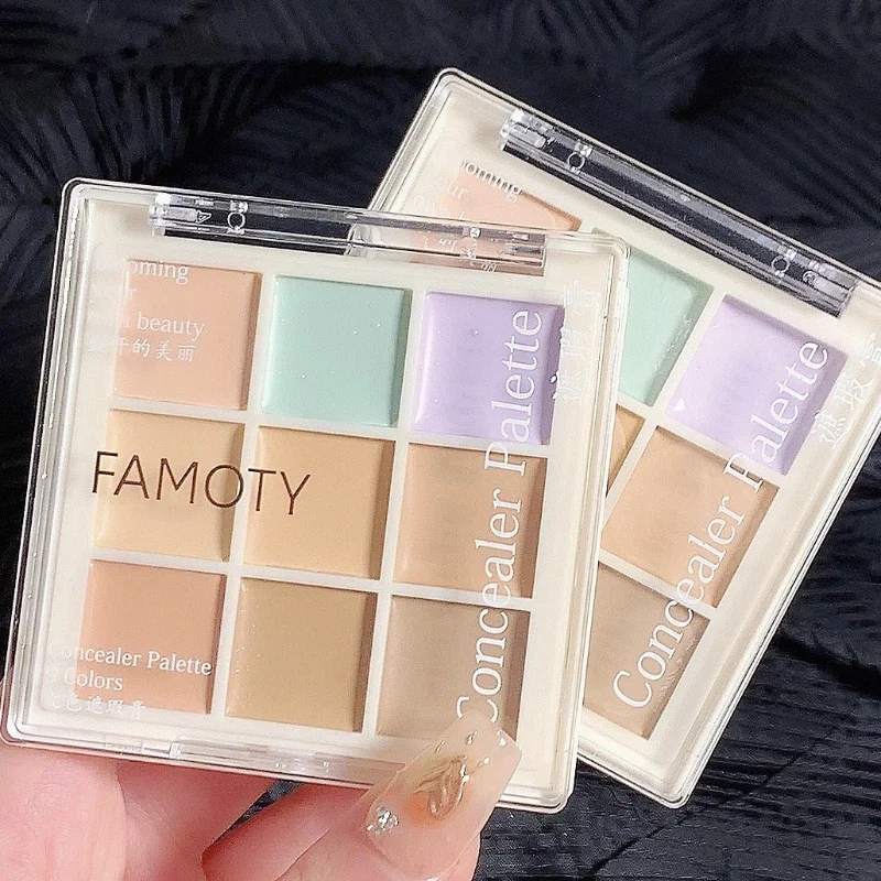 Concealer Spotty Acne Print Dark Eye Circles Cream Bronzer Contouring Brightening Highlighter Face Color Corrector