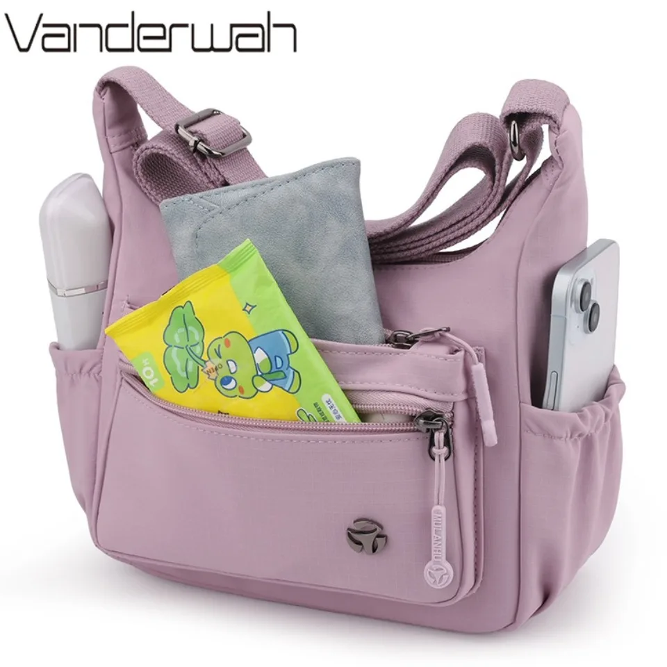 

High quality Waterproof Nylon Women Shoulder Bag Female Handbag Ladies Crossbody bags Lightweight Girls Messenger Travel Bags