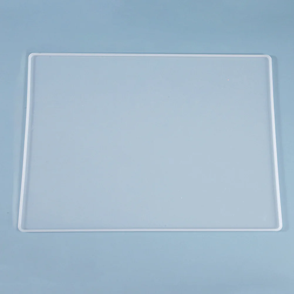 

2 Pcs Mold Epoxy for Resin Silicone Mat Multi-use Placemat Craft Table Casting Mats Pad Making